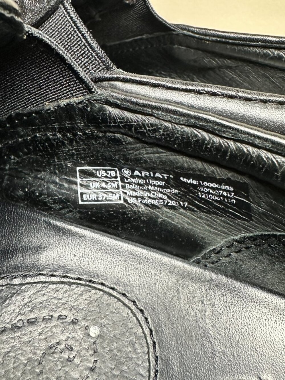 ARIAT Clogs Women's Black Leather Slip On Size 7B Sutter 10006805 Round Toe - Picture 7 of 9